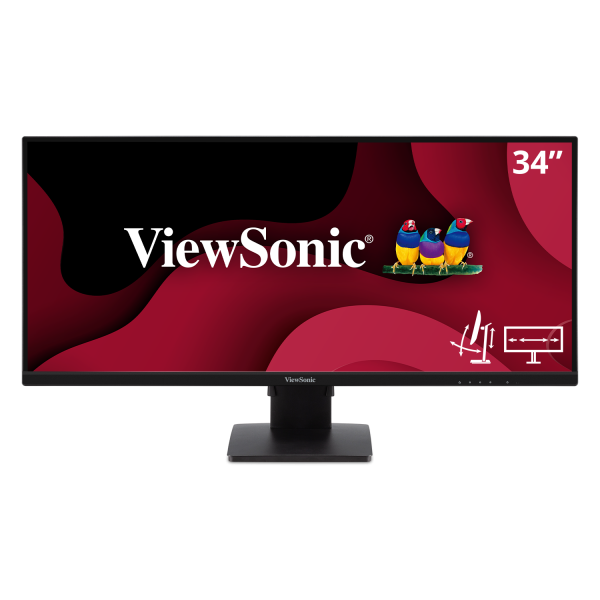 VA3456-MHDJ - 34" 1440p Ultrawide 21:9 Ergonomic IPS Monitor with FreeSync, HDMI and DP product image