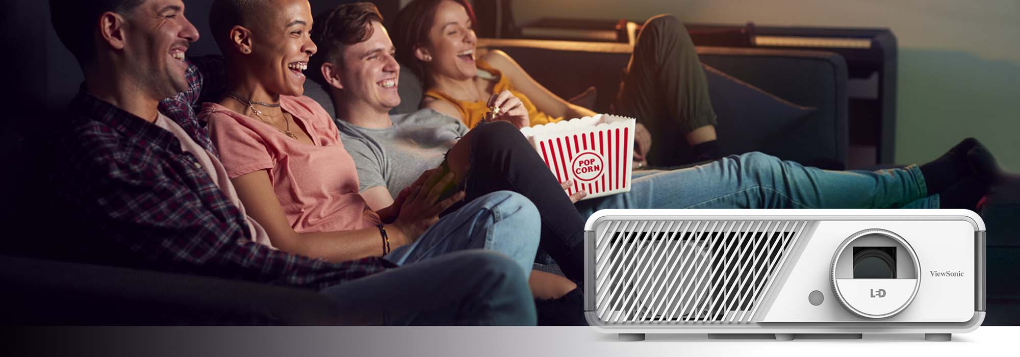 ViewSonic Launches New LED-Based Smart Home Theater Projectors